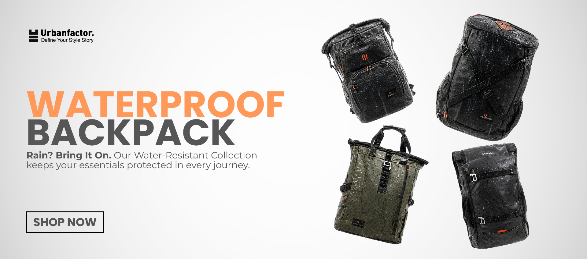 Waterproof Backpack Line Up